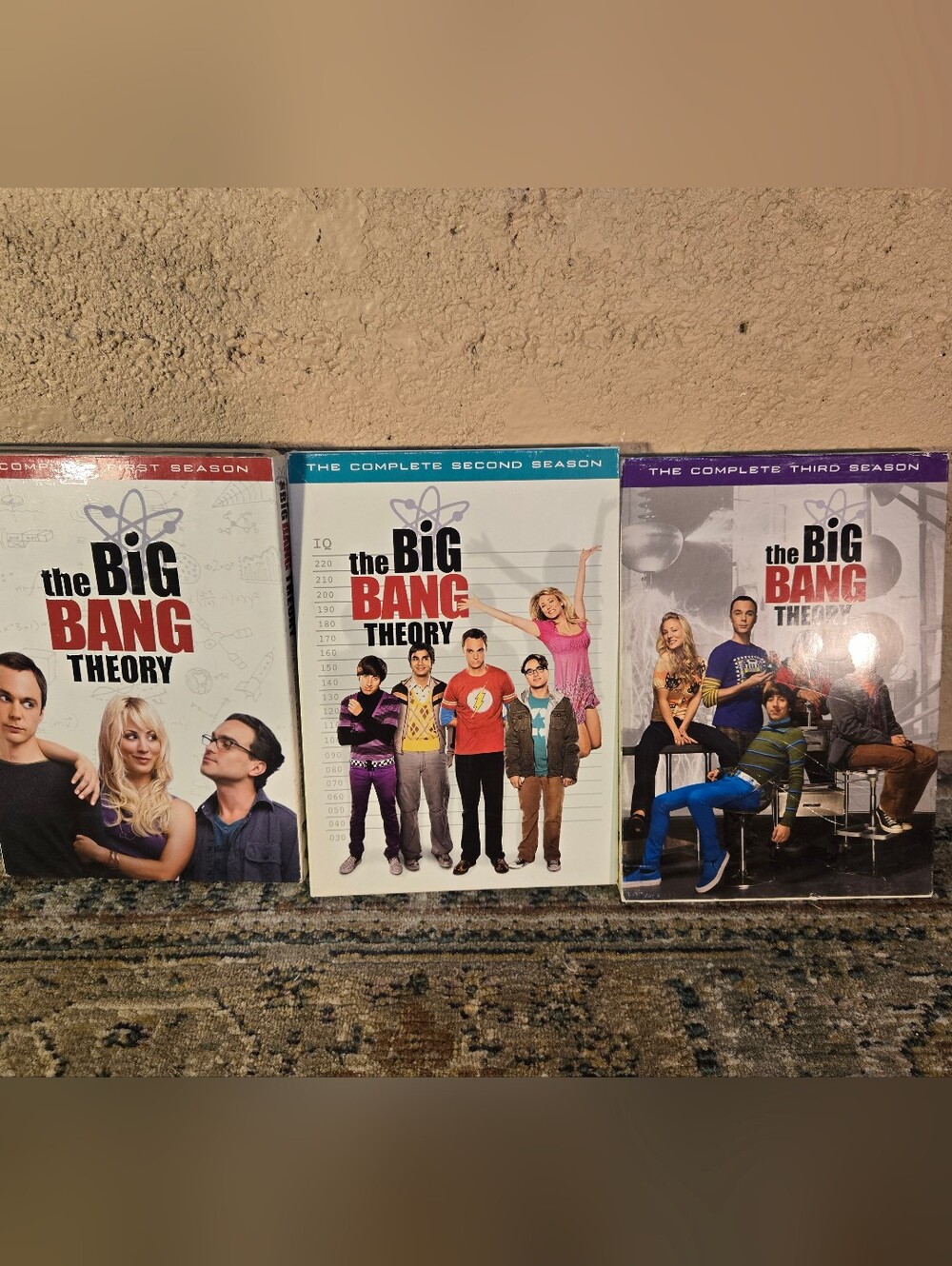 The Big Bang Theory: Seasons 1-3 (DVD, 2011, 10-Disc Set)